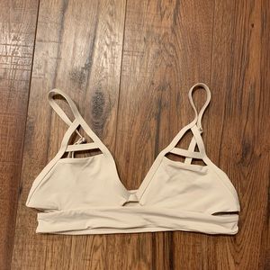 NEVER WORN!! Tavik tan swimsuit top